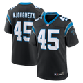 Carolina Panthers Maema Njongmeta Nike Black Game Jersey
