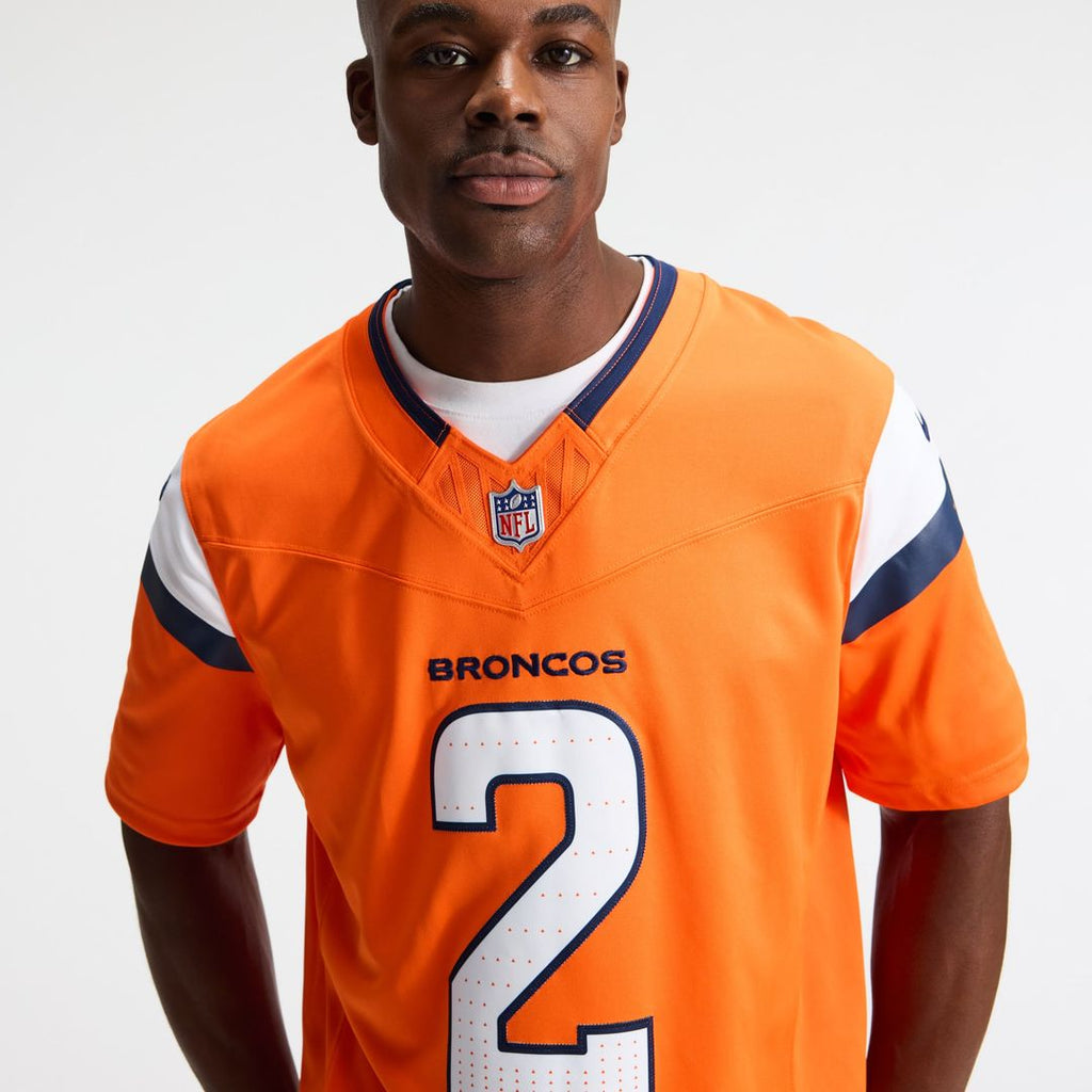 Denver Broncos Pat Surtain II Nike White Vapor F.U.S.E. Stitched Limited Jersey