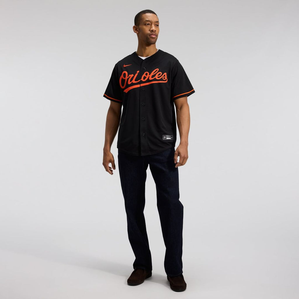 Baltimore Orioles Nike Gray Road Replica Team Jersey