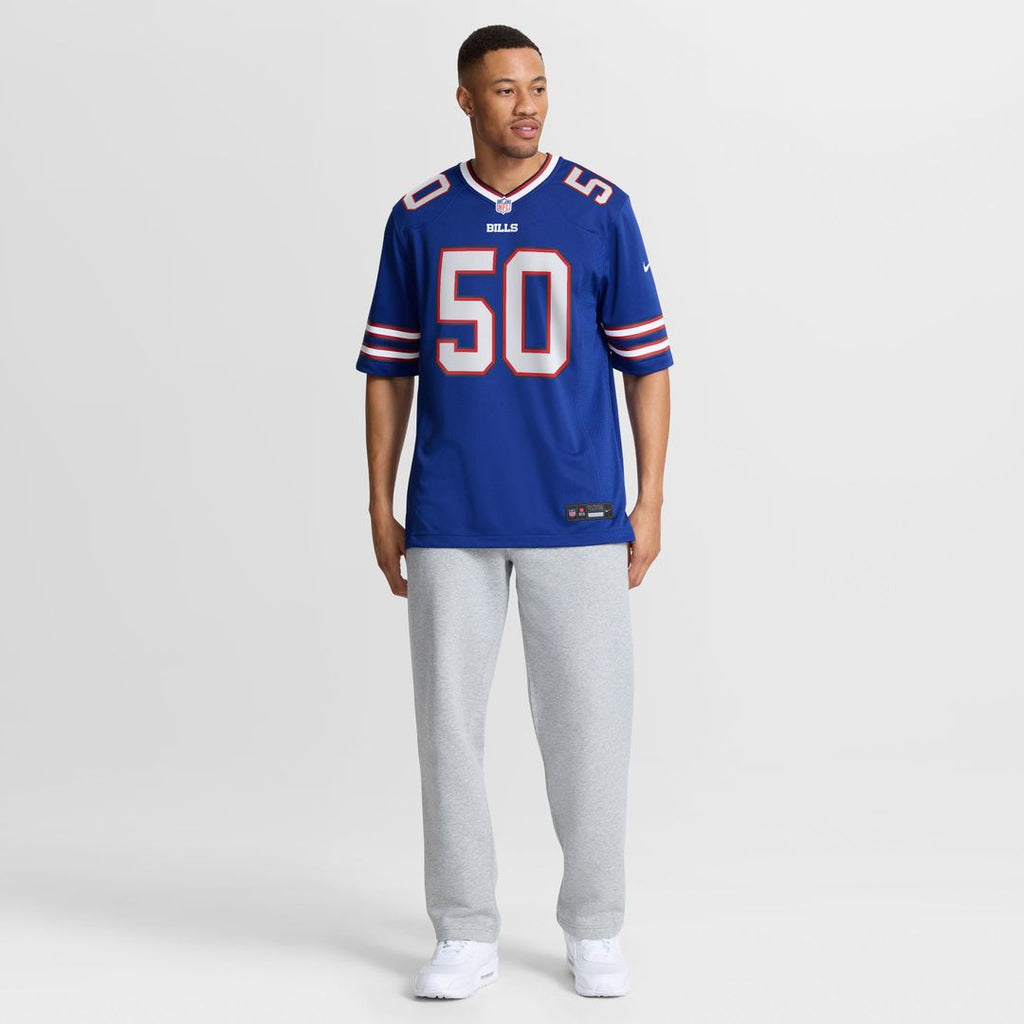 Buffalo Bills Otis Reese Nike Royal Team Game Jersey