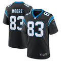Carolina Panthers David Moore Nike Black Game Jersey