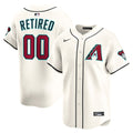 Arizona Diamondbacks Nike Cream Home Limited Pick-A-Player Retired Roster Jersey