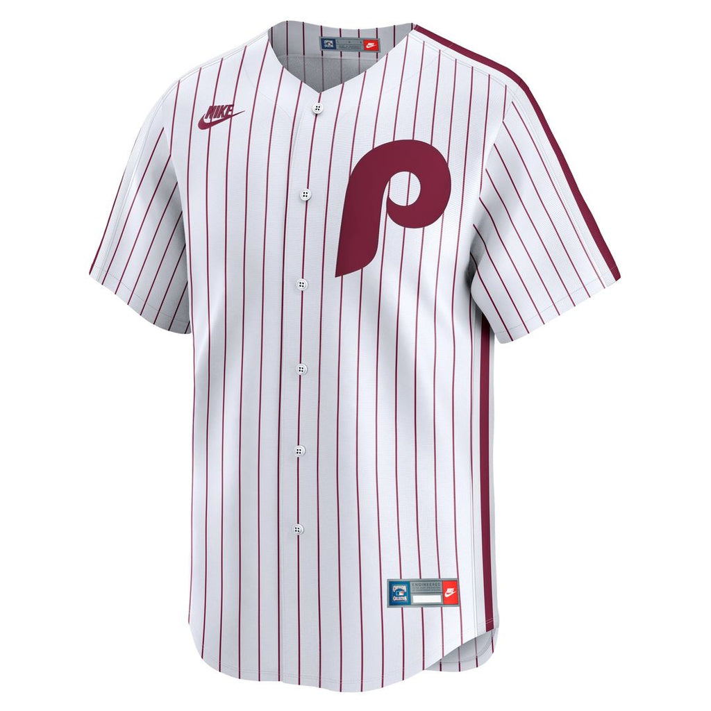 Philadelphia Phillies Nike White Cooperstown Collection Limited Jersey