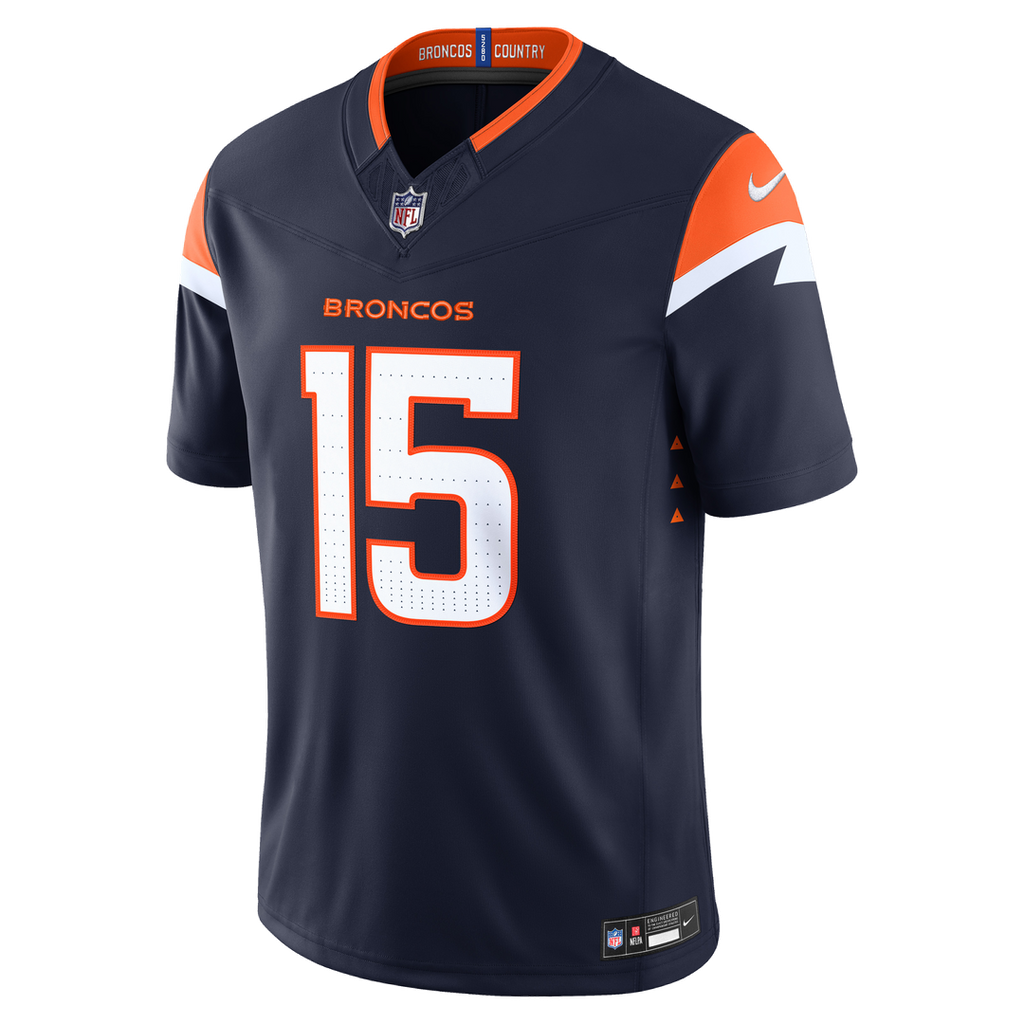 Denver Broncos Nik Bonitto Nike Navy Alternate Vapor F.U.S.E. Stitched Limited Jersey