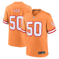 Tampa Bay Buccaneers Vita Vea Nike Orange Throwback Game Jersey