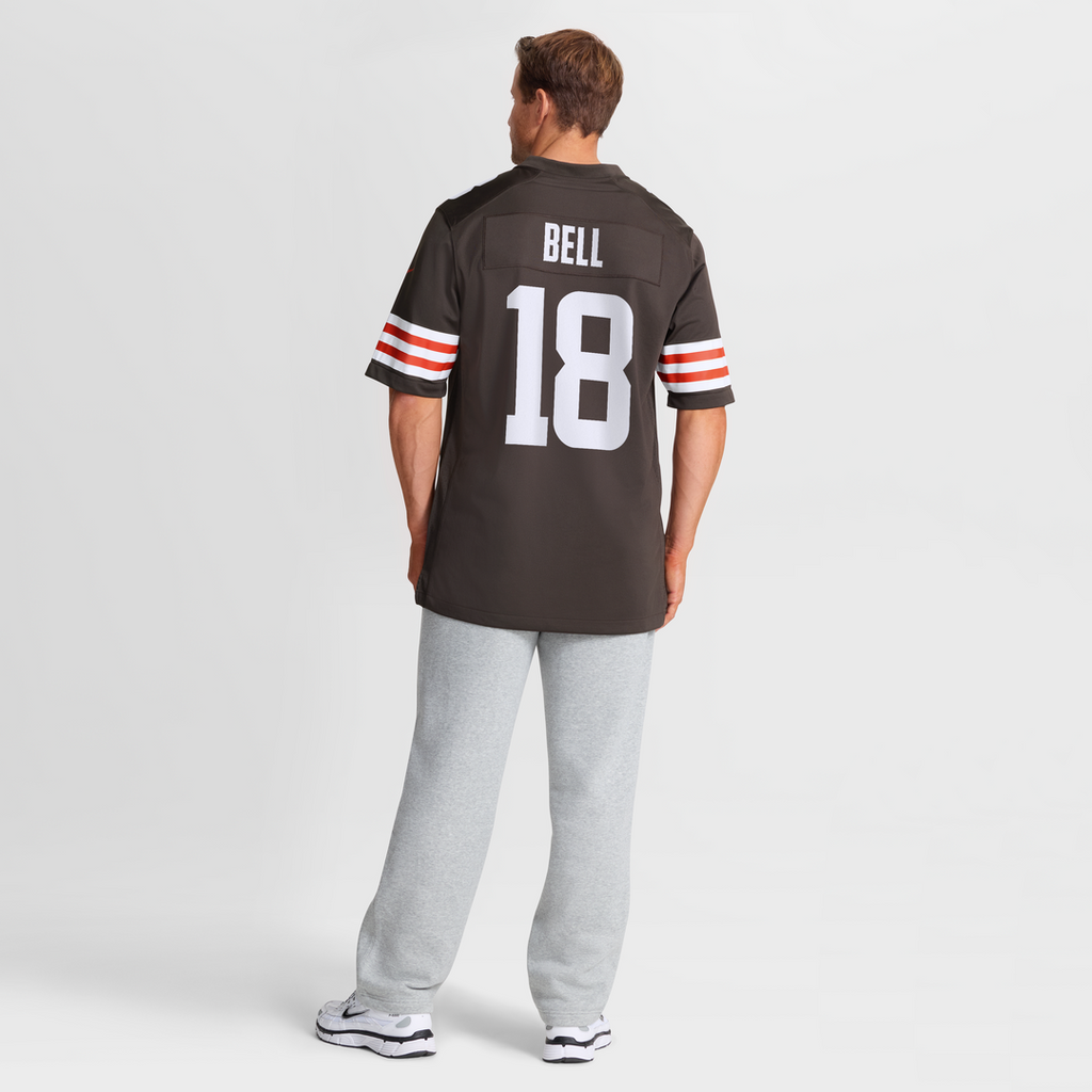 Cleveland Browns David Bell Nike Brown Game Jersey