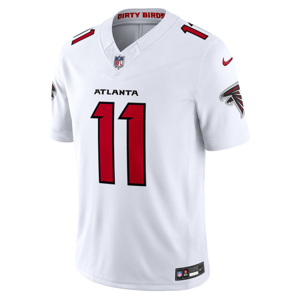 Atlanta Falcons Jalon Walker Nike Red Team Vapor F.U.S.E. Stitched Limited Jersey