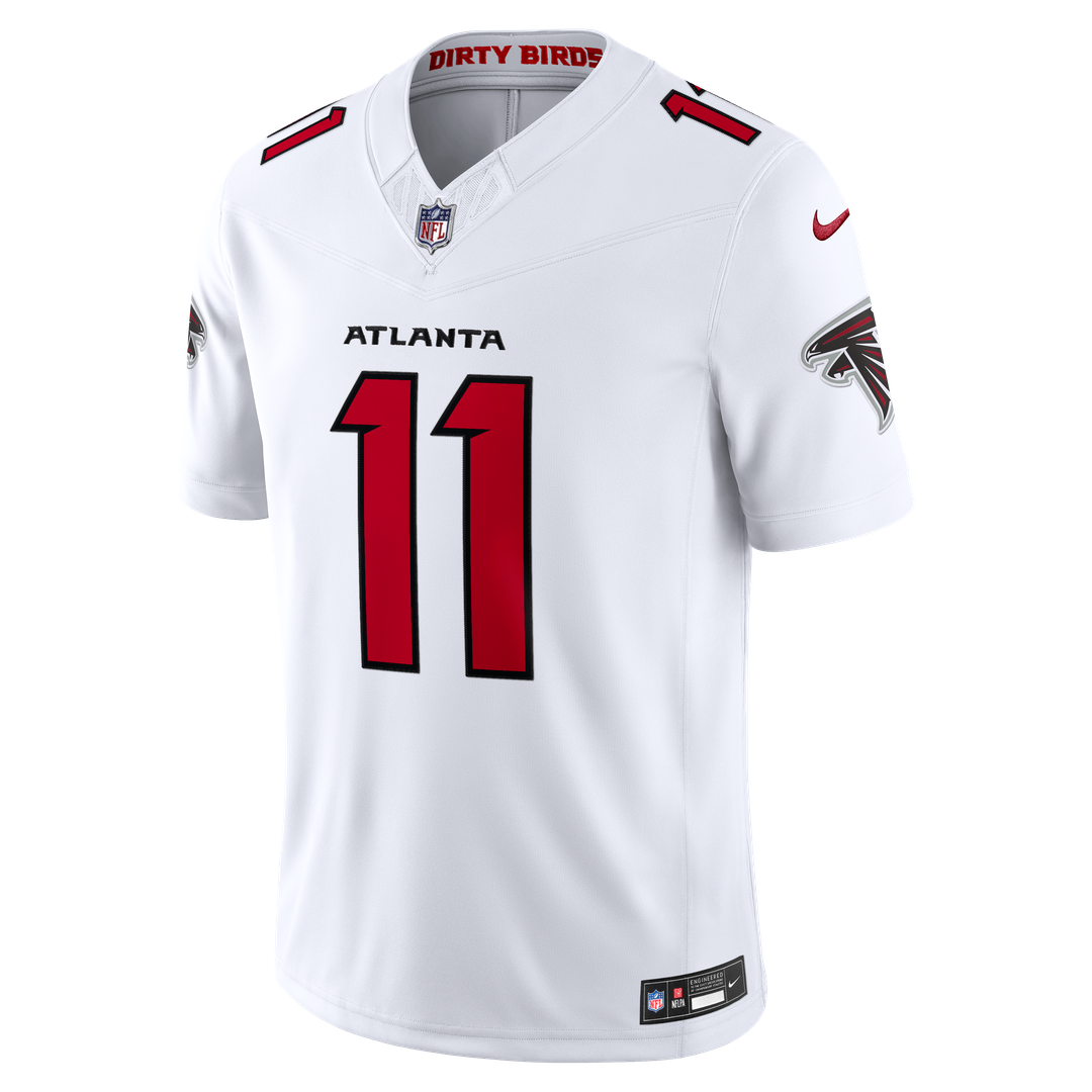 Atlanta Falcons Jalon Walker Nike Red Team Vapor F.U.S.E. Stitched Limited Jersey