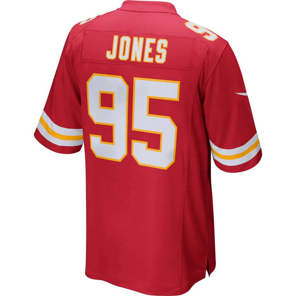Kansas City Chiefs Chris Jones Nike Red Game Jersey