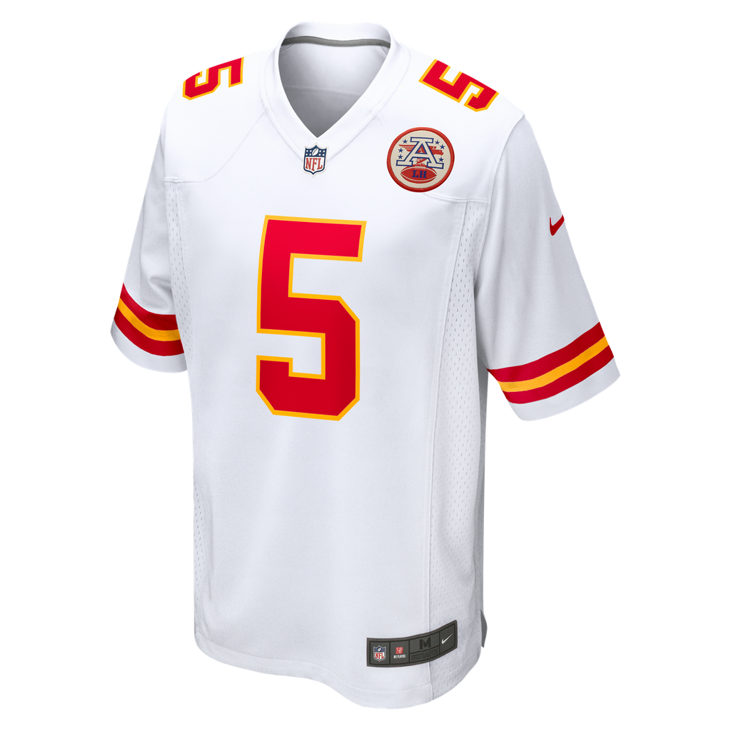 Kansas City Chiefs Mansoor Delane Nike Red Team Game Jersey