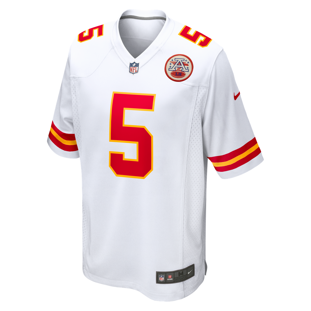 Kansas City Chiefs Mansoor Delane Nike Red Team Game Jersey