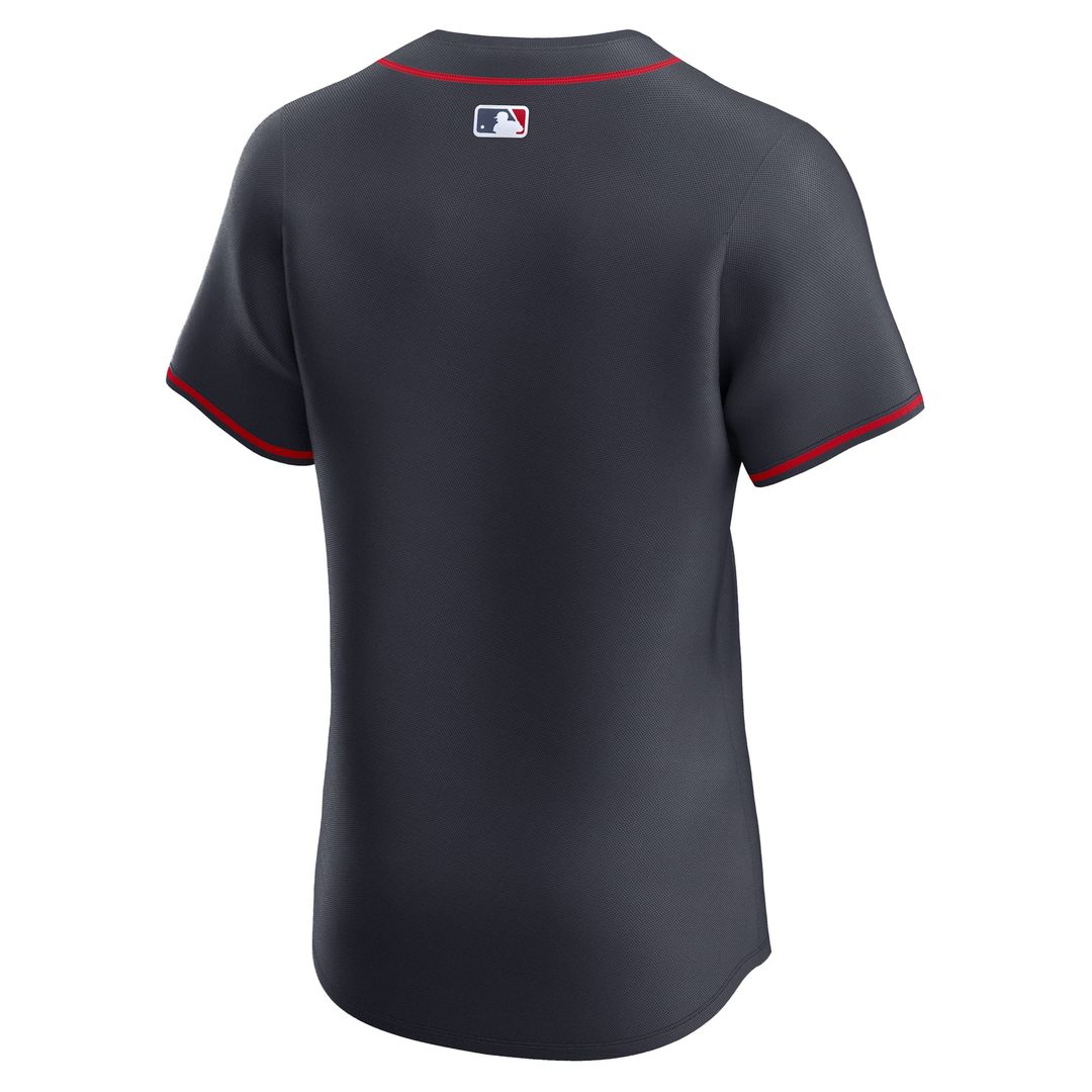 Atlanta Braves Nike Navy Alternate Elite Jersey