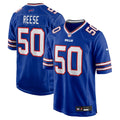 Buffalo Bills Otis Reese Nike Royal Team Game Jersey