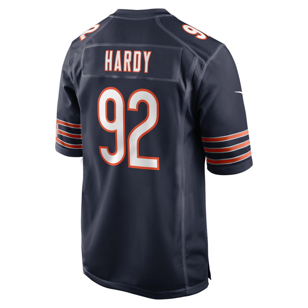 Chicago Bears Daniel Hardy Nike Navy Team Game Jersey
