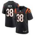 Cincinnati Bengals DJ Ivey Nike Black Team Game Jersey
