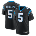 Carolina Panthers Jaelan Phillips Nike Black Game Jersey