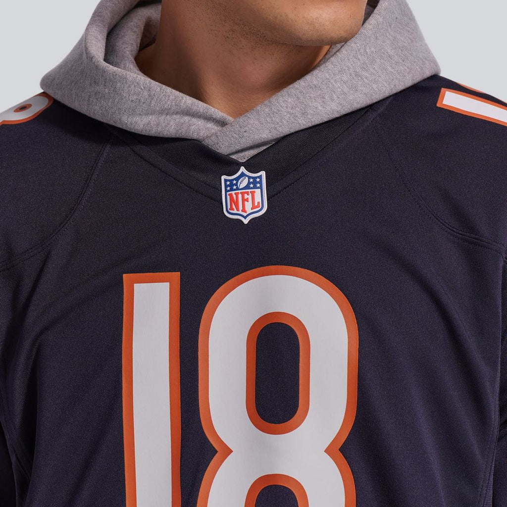 Chicago Bears Caleb Williams Nike White First Round Pick Player Game Jersey
