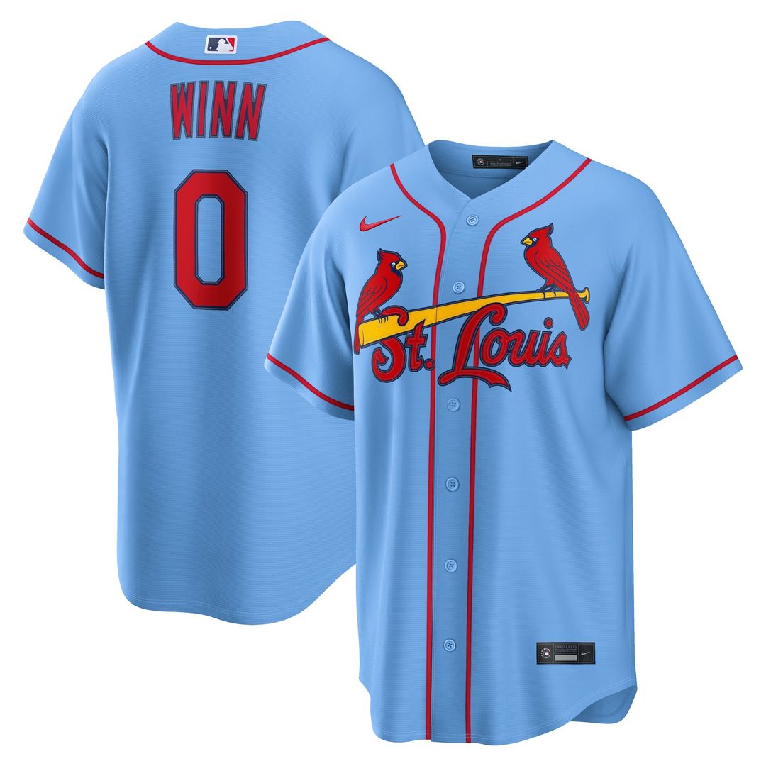 St. Louis Cardinals Masyn Winn Nike Cream Alternate Replica Jersey