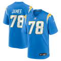Los Angeles Chargers Andre James Nike Powder Blue Team Game Jersey
