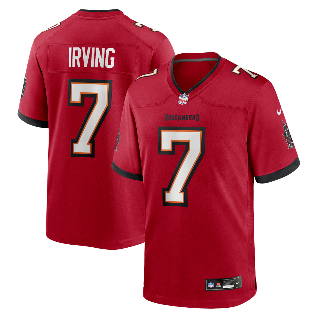 Tampa Bay Buccaneers Bucky Irving Nike Pewter Alternate Game Jersey