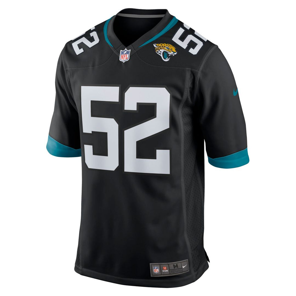 Jacksonville Jaguars DaVon Hamilton Nike Teal Game Jersey