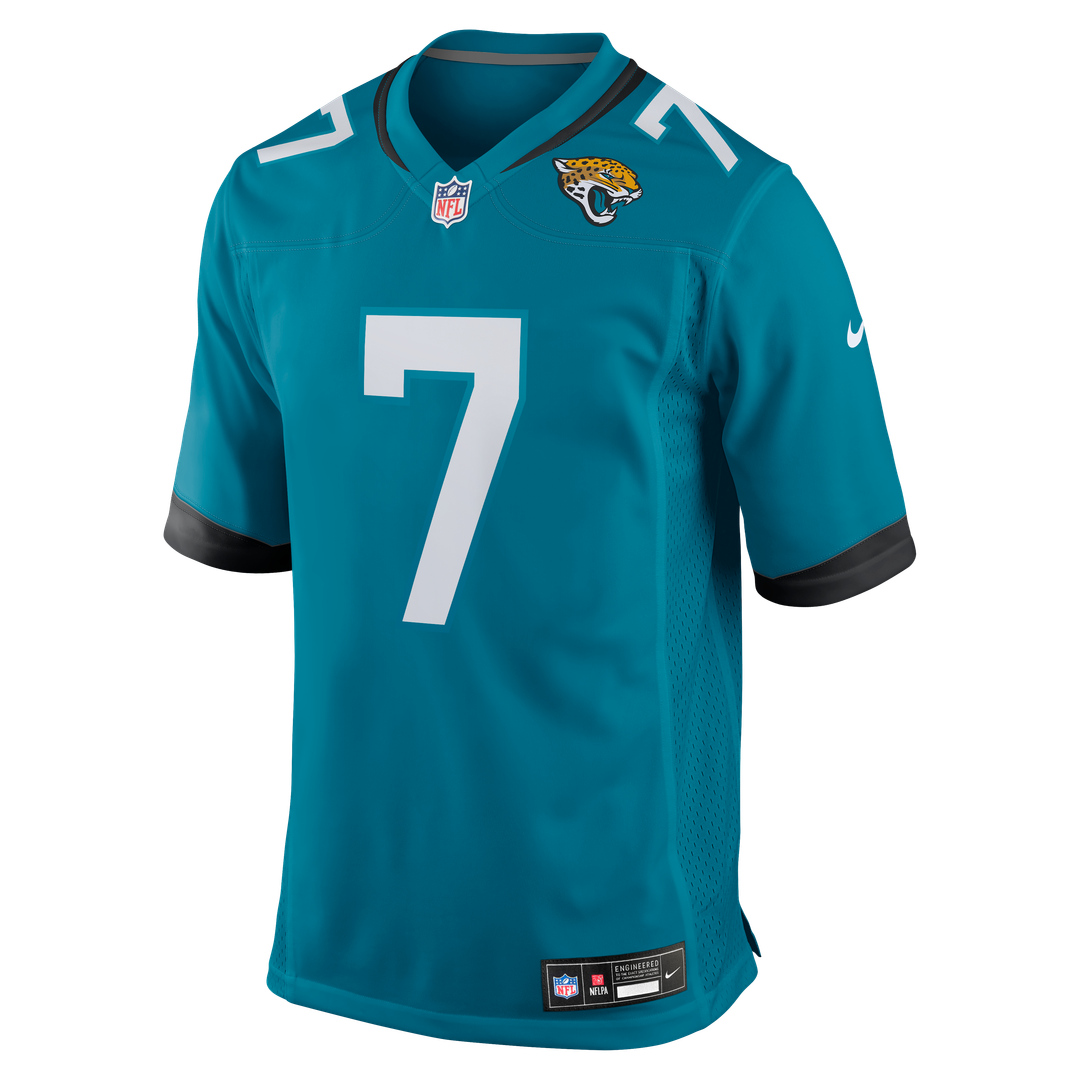 Jacksonville Jaguars Brian Thomas Jr Nike Teal Player Game Jersey