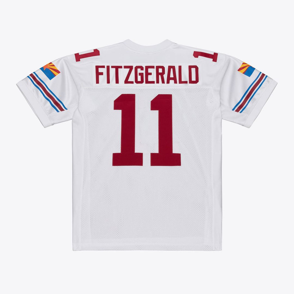Arizona Cardinals Larry Fitzgerald Mitchell & Ness White 2004 Authentic Throwback Jersey