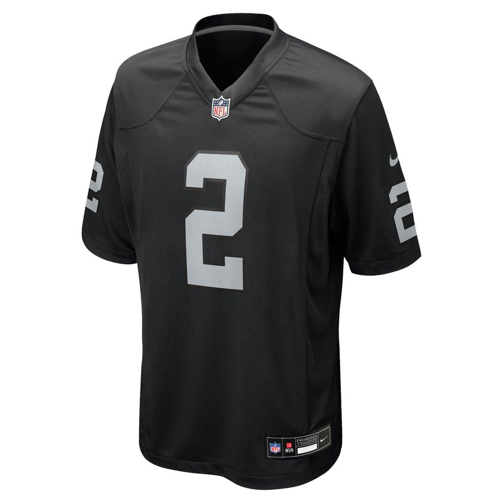 Las Vegas Raiders Ashton Jeanty Nike Black Team Game Jersey