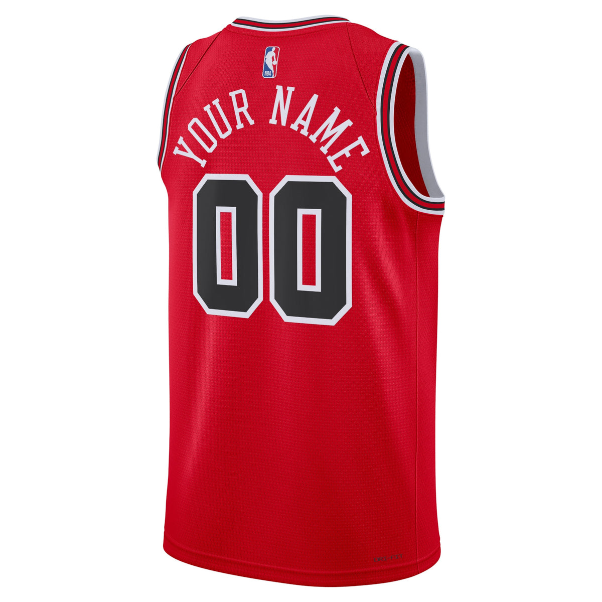 Chicago Bulls Nike Icon Swingman Jersey - Custom - Unisex