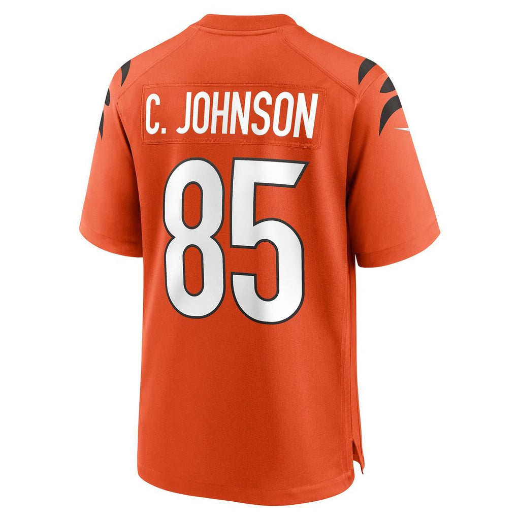 Cincinnati Bengals Chad Johnson Nike Orange Retired Player Alternate Game Jersey