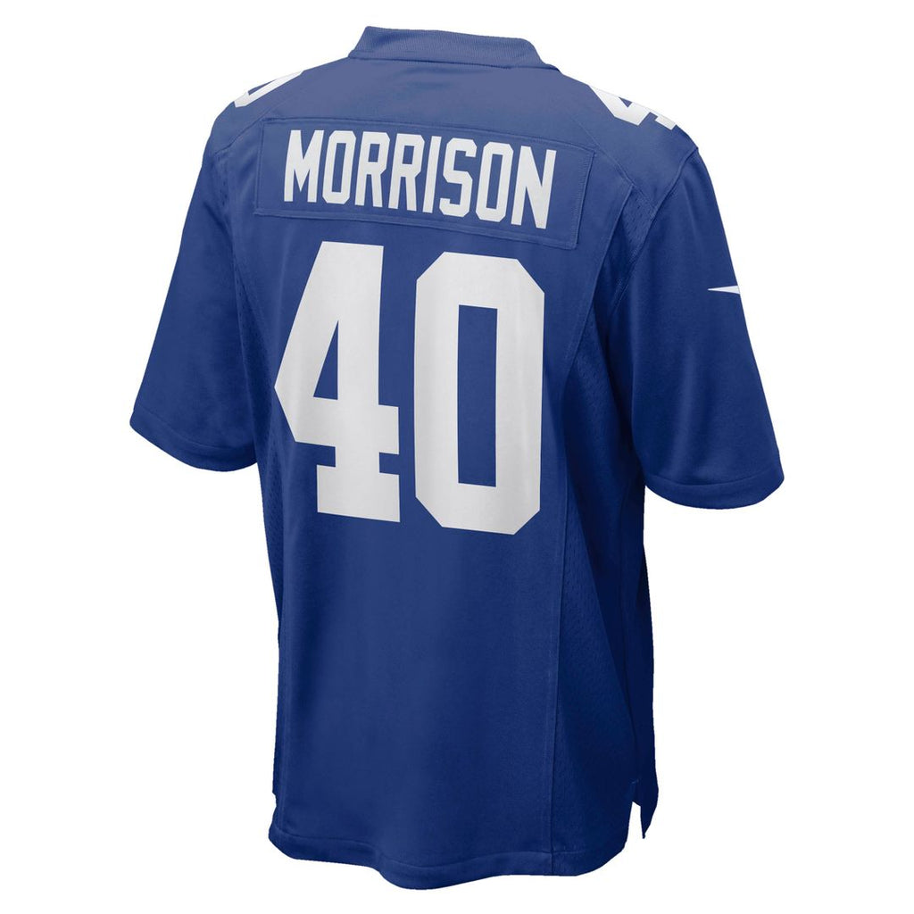 New York Giants Joe Morrison Nike Royal Retired Player Jersey