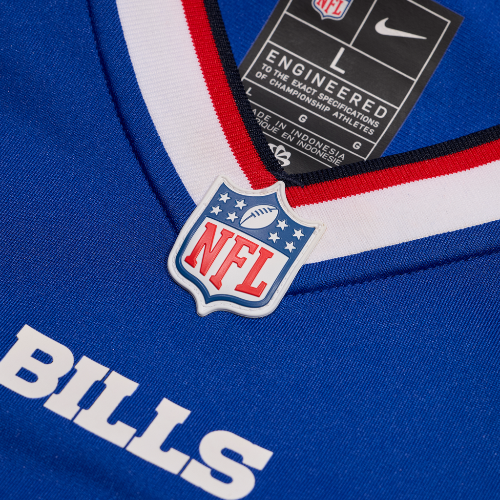 Buffalo Bills Josh Allen Nike Gray Nickel City Game Jersey