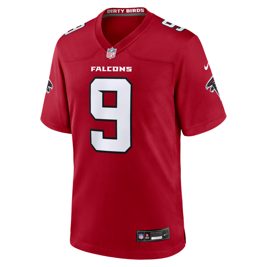 Atlanta Falcons Michael Penix Jr. Nike Red Game Jersey