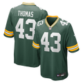 Green Bay Packers Kiondre Thomas Nike Green Game Player Jersey