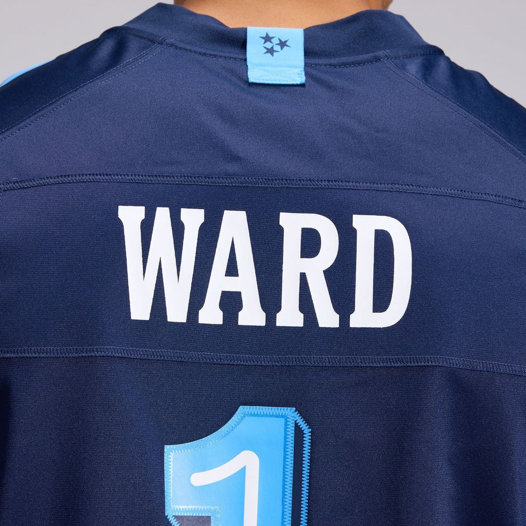 Tennessee Titans Cameron Ward Nike Navy 2026 Rivalries Collection Game Jersey