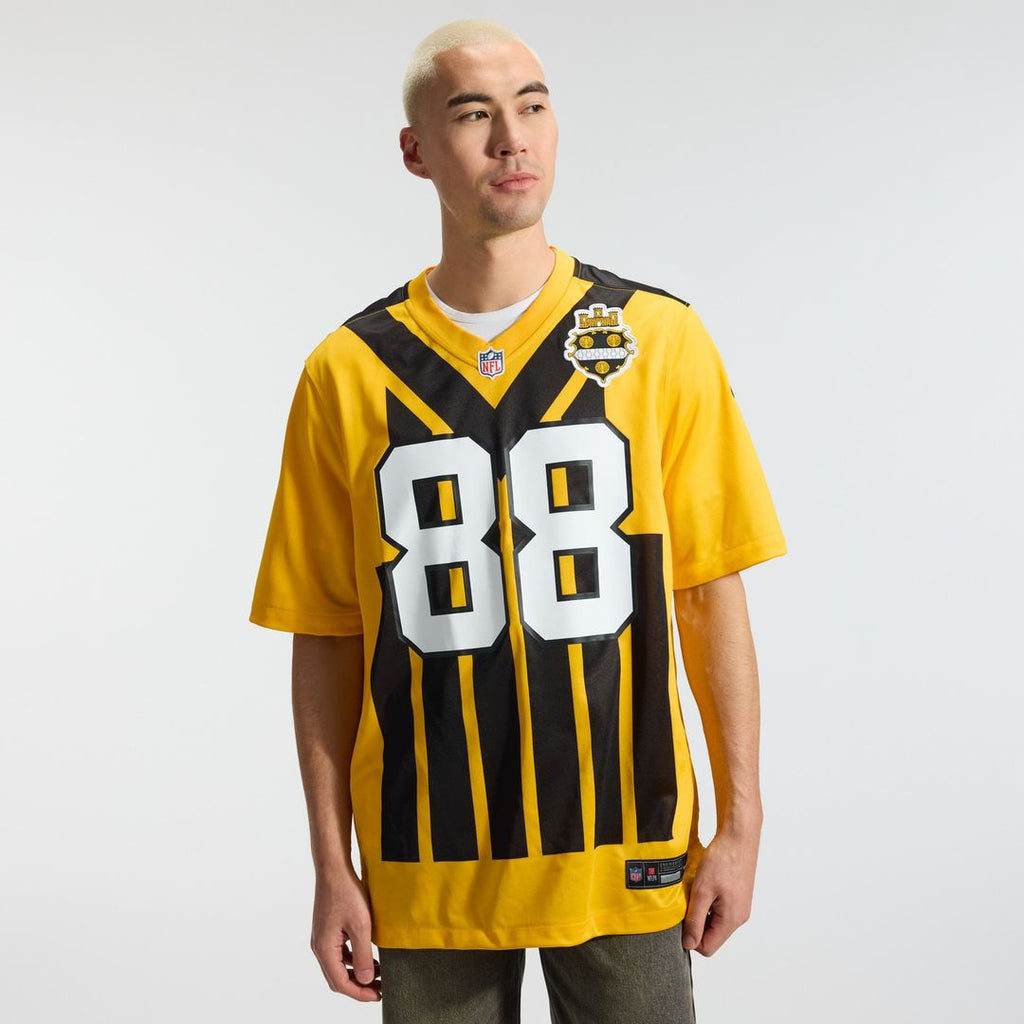 Pittsburgh Steelers Pat Freiermuth Nike Black Game Jersey
