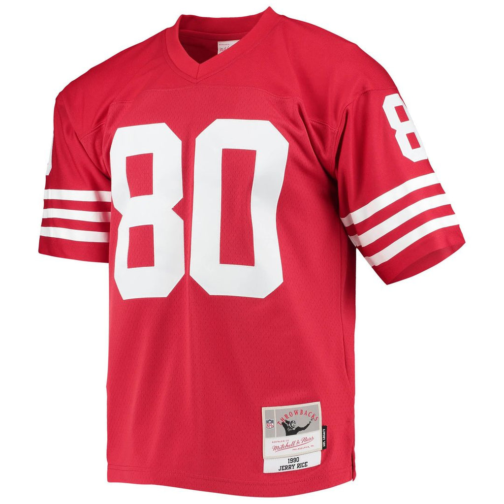 San Francisco 49ers Jerry Rice Mitchell & Ness White Legacy Replica Jersey