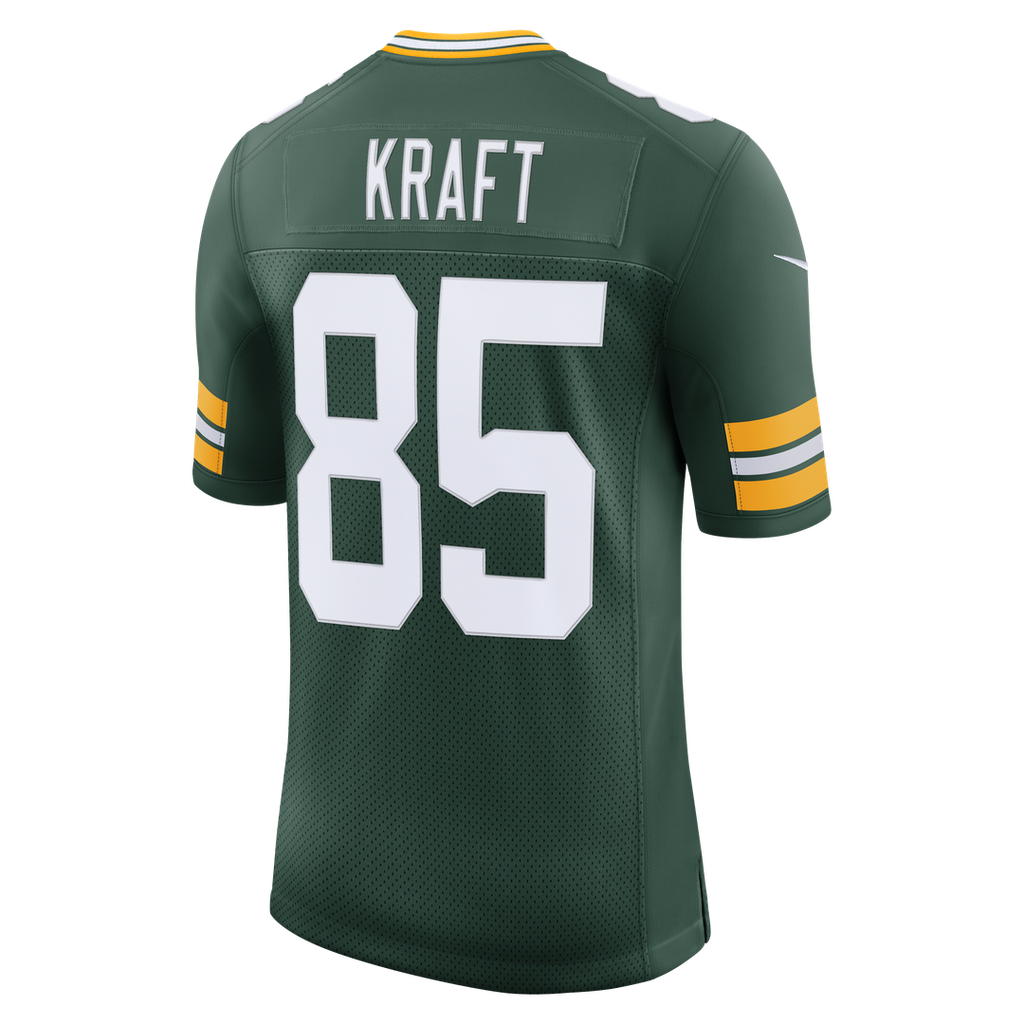 Green Bay Packers Tucker Kraft Nike Green Vapor Untouchable Stitched Limited Jersey