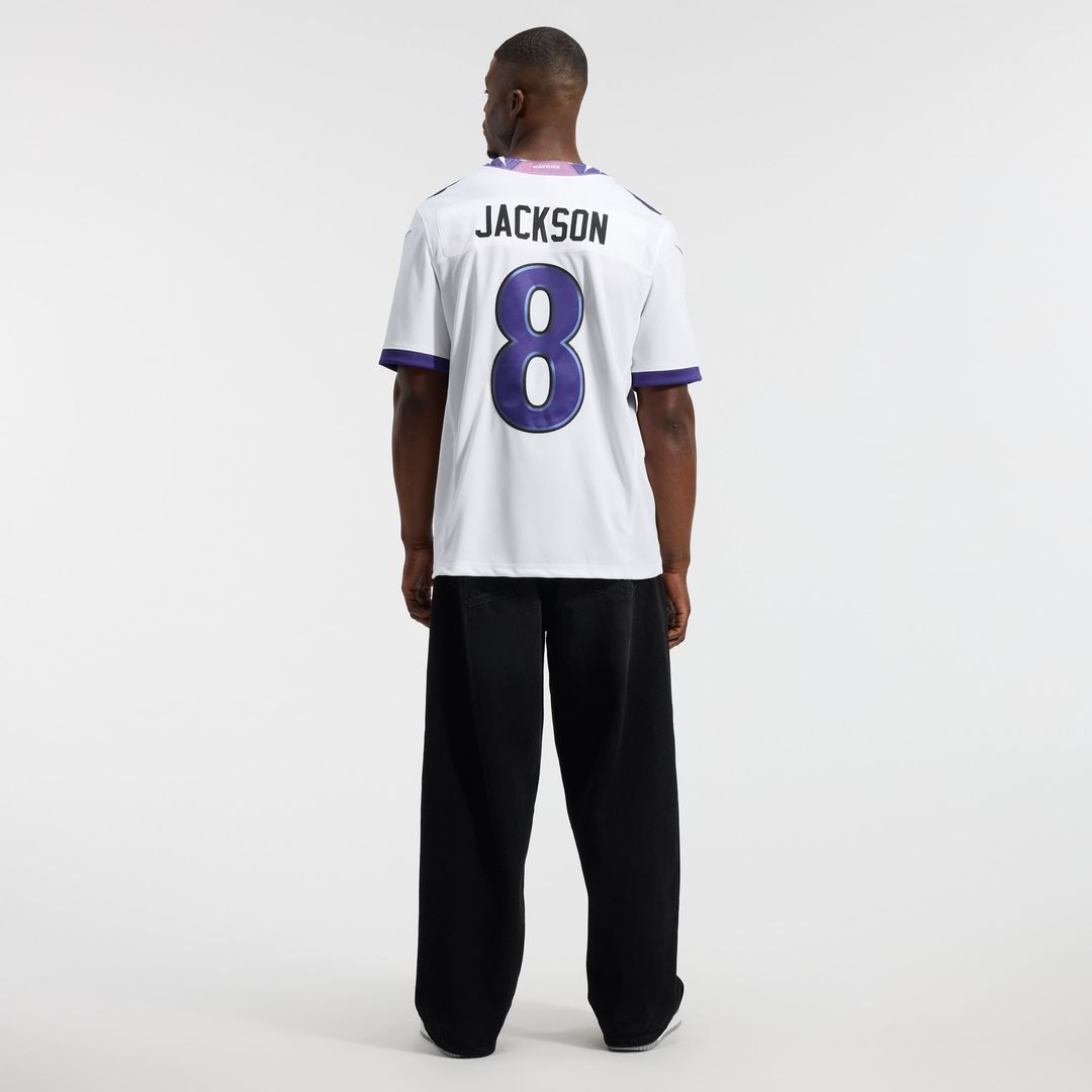 Baltimore Ravens Lamar Jackson Nike Black Alternate Alternate Vapor F.U.S.E. Stitched Limited Jersey