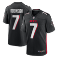 Atlanta Falcons Bijan Robinson Nike Black Game Jersey
