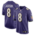 Baltimore Ravens Lamar Jackson Nike Purple Game Jersey