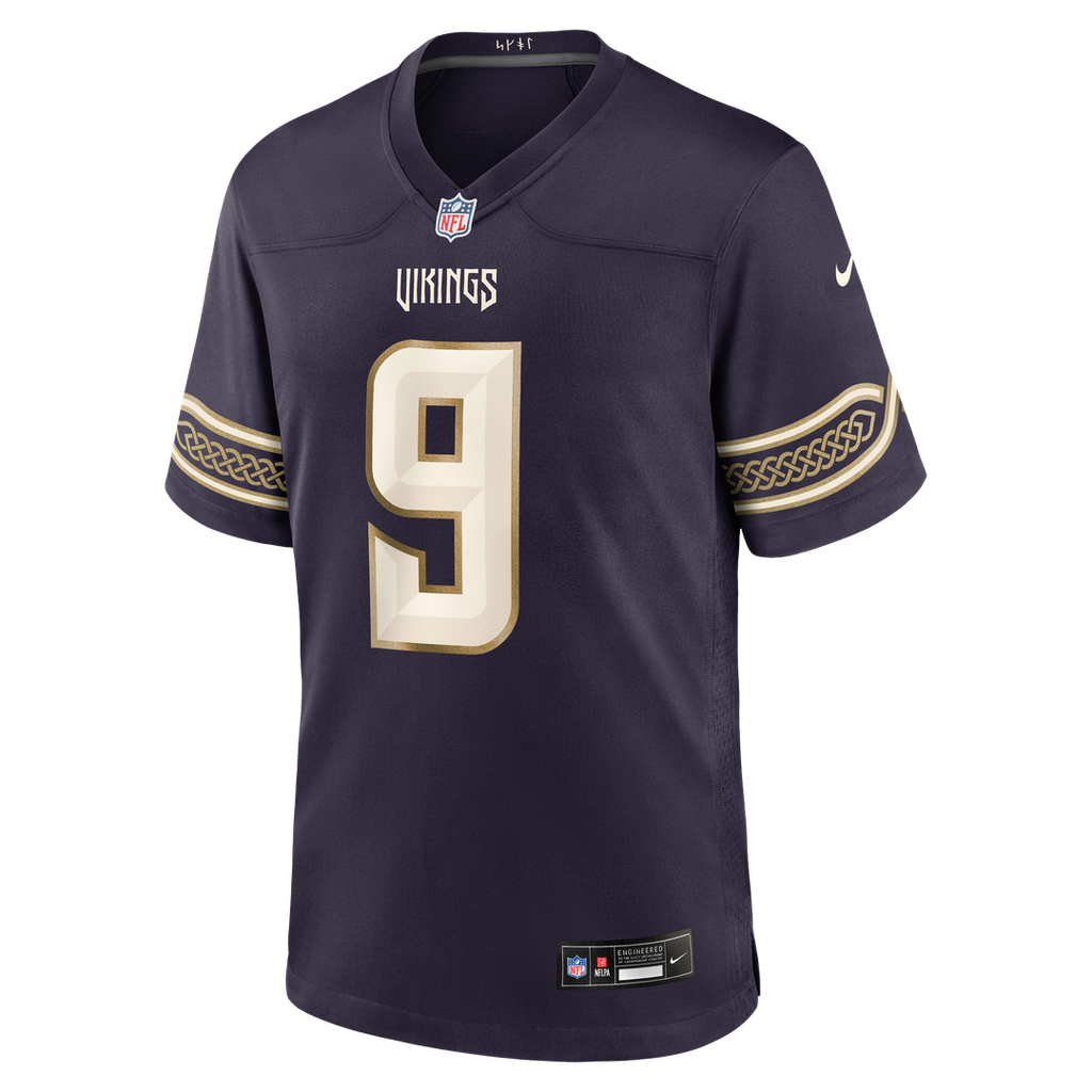 Minnesota Vikings J.J McCarthy Nike Purple 2026 Rivalries Collection Game Jersey