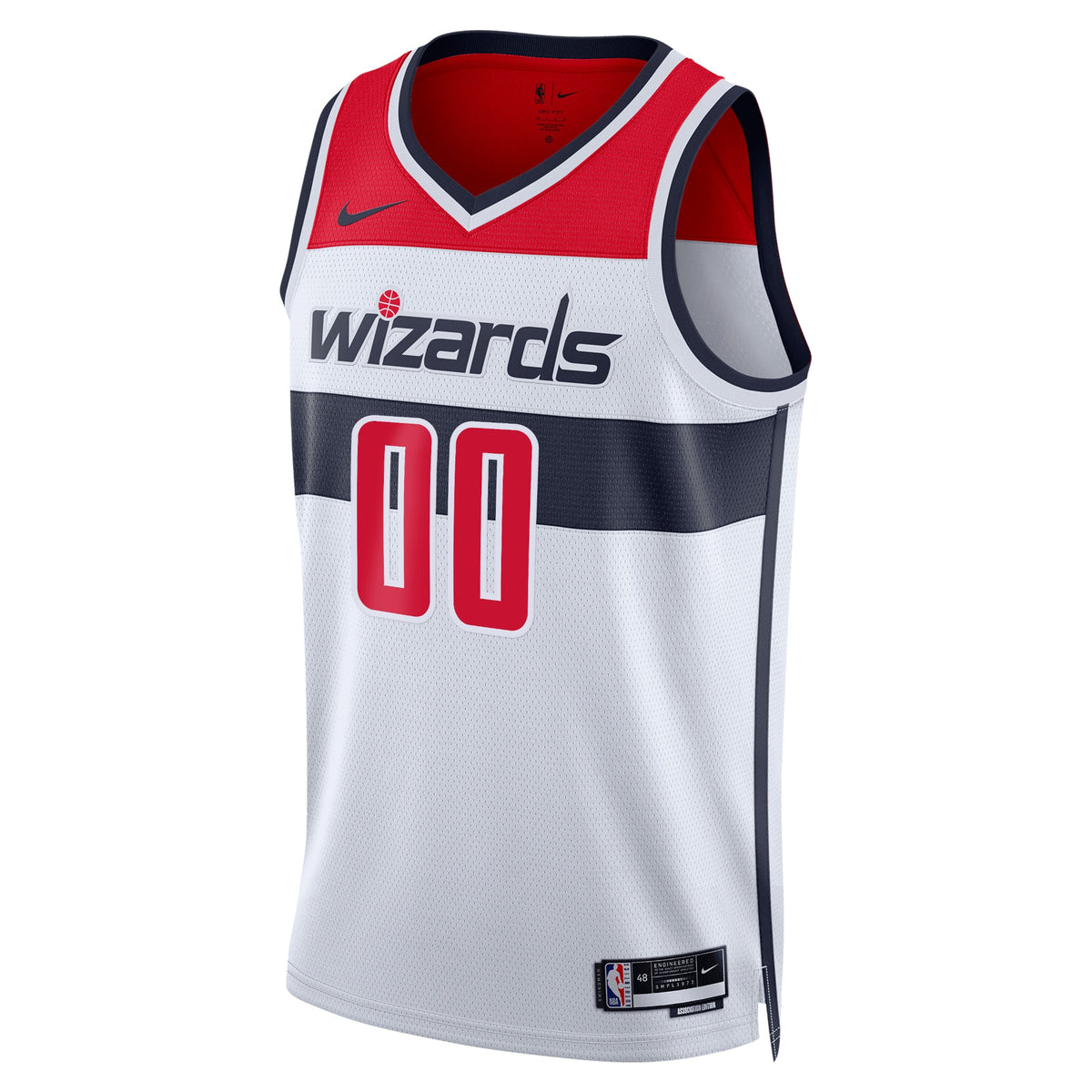 Washington Wizards Nike Association Swingman Jersey - Custom - Unisex