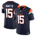 Denver Broncos Nik Bonitto Nike Navy Alternate Vapor F.U.S.E. Stitched Limited Jersey