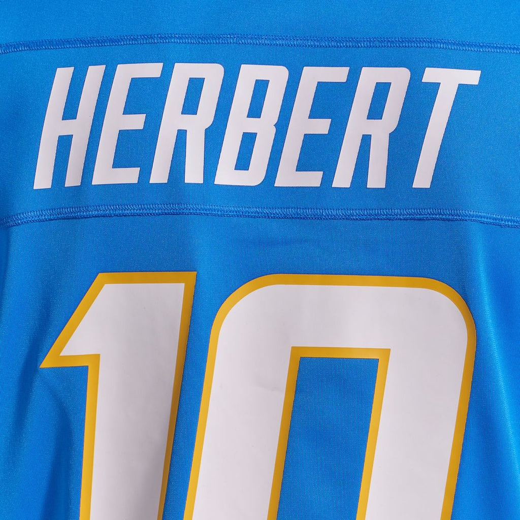 Los Angeles Chargers Justin Herbert Nike Powder Blue Player Game Jersey