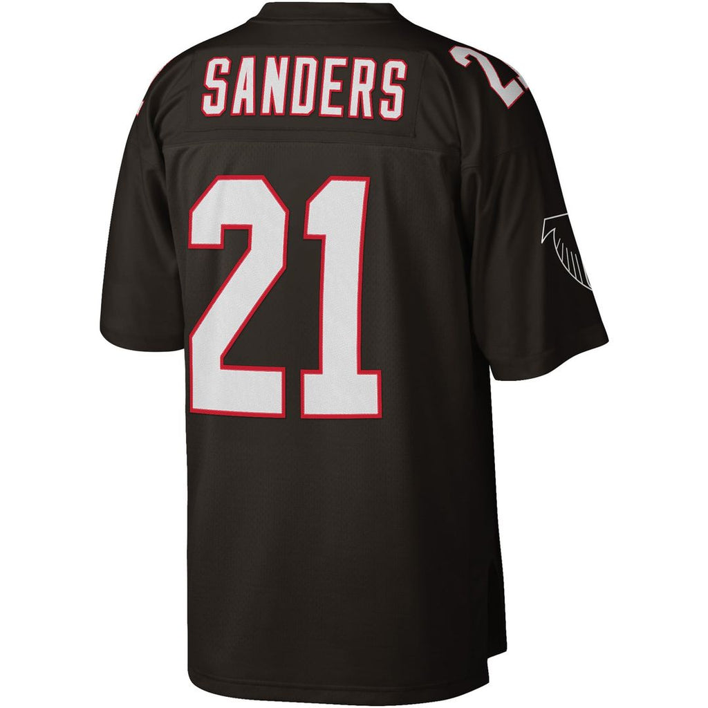 Atlanta Falcons Deion Sanders Mitchell & Ness White Legacy Replica Jersey