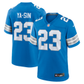 Detroit Lions Rock Ya-Sin Nike Blue Team Game Jersey