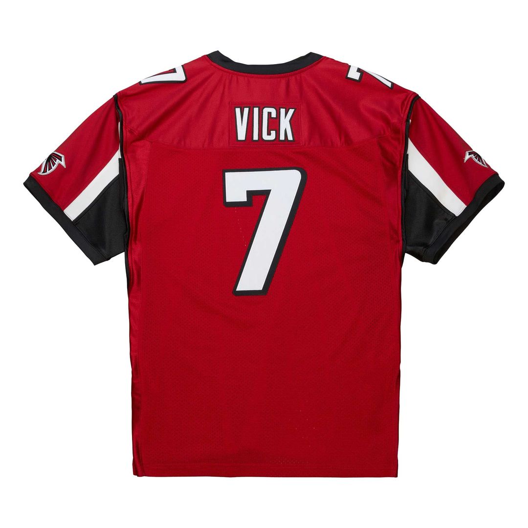 Atlanta Falcons 2003 Michael Vick Mitchell & Ness Red Authentic Throwback Retired Player Jersey