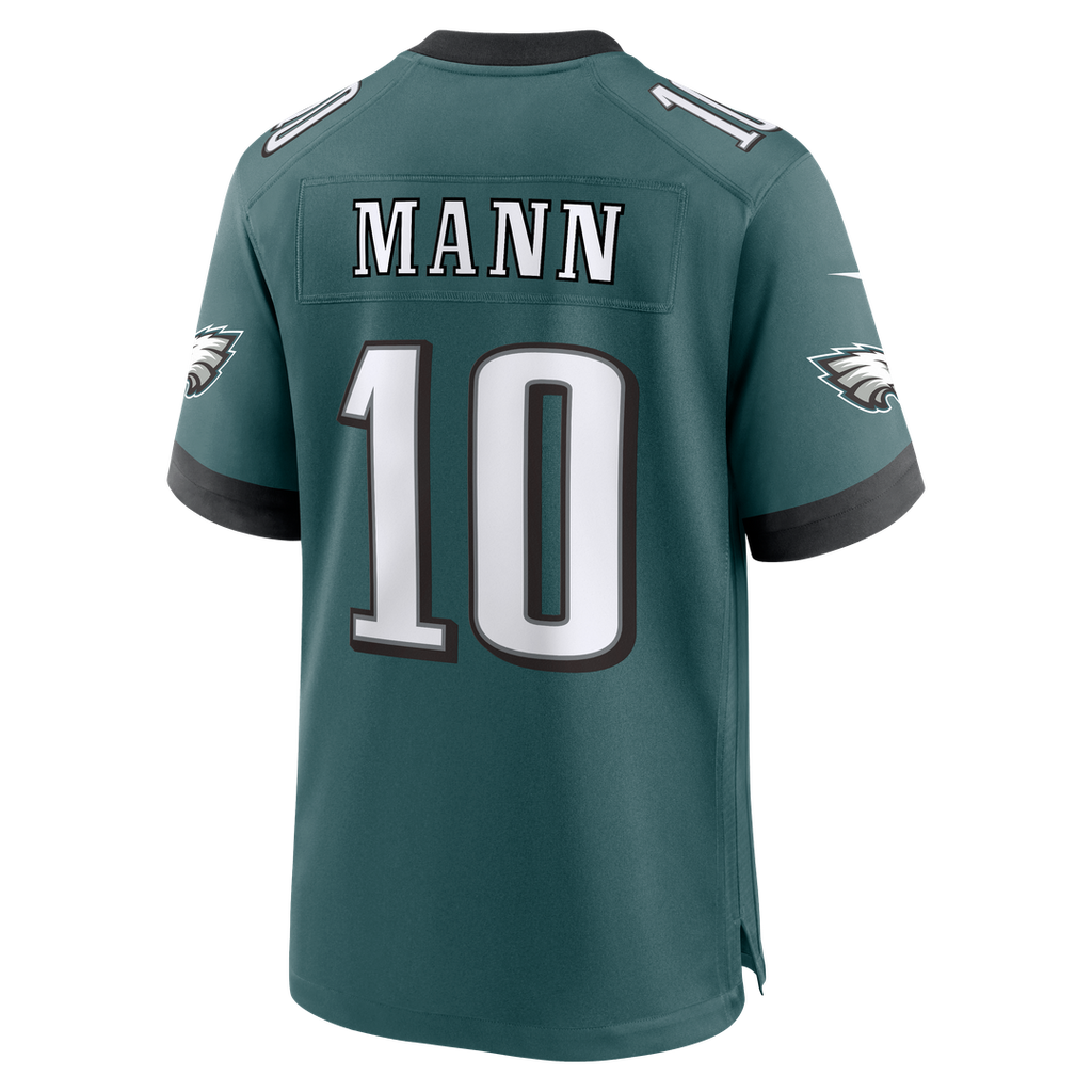 Philadelphia Eagles Braden Mann Nike Midnight Green Team Game Jersey