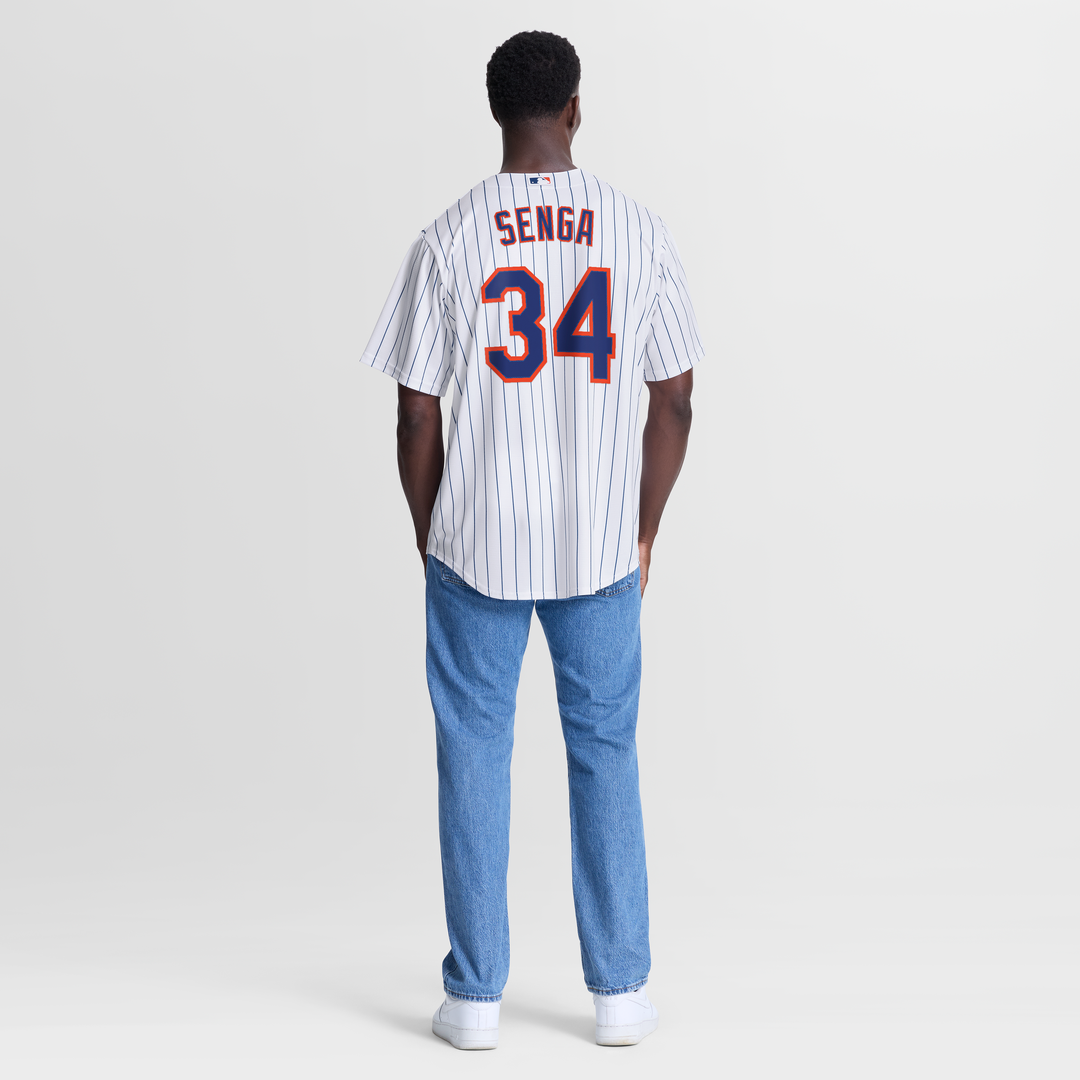 New York Mets Kodai Senga Nike White Home Replica Jersey